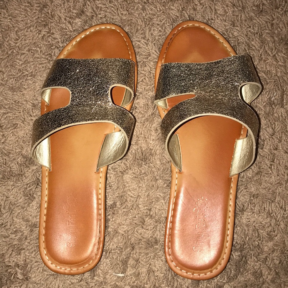 Sandals gold